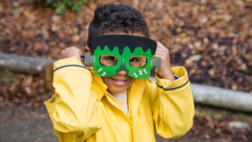 Kids halloween trail